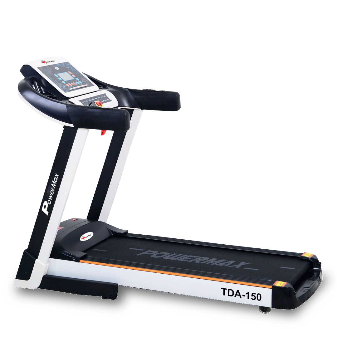 MaxTrek TDA-150 DC Motorised Treadmill for Home with Auto Incline
