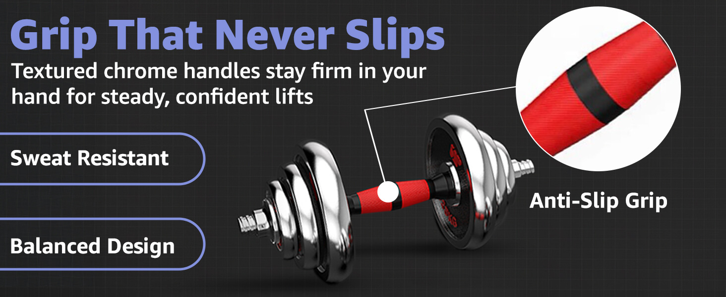 PowerMax Fitness New PDS-30 Baking Iron Dumbbells Set