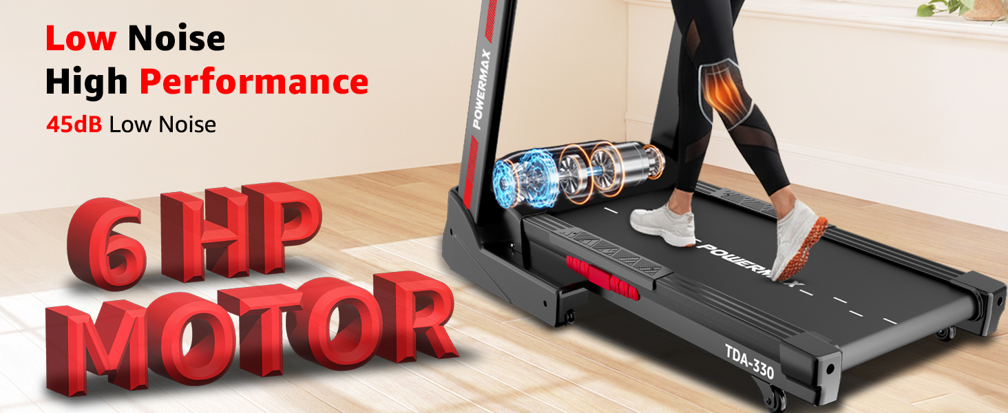 TDA-330 Motorized Treadmill with Cooling Fan