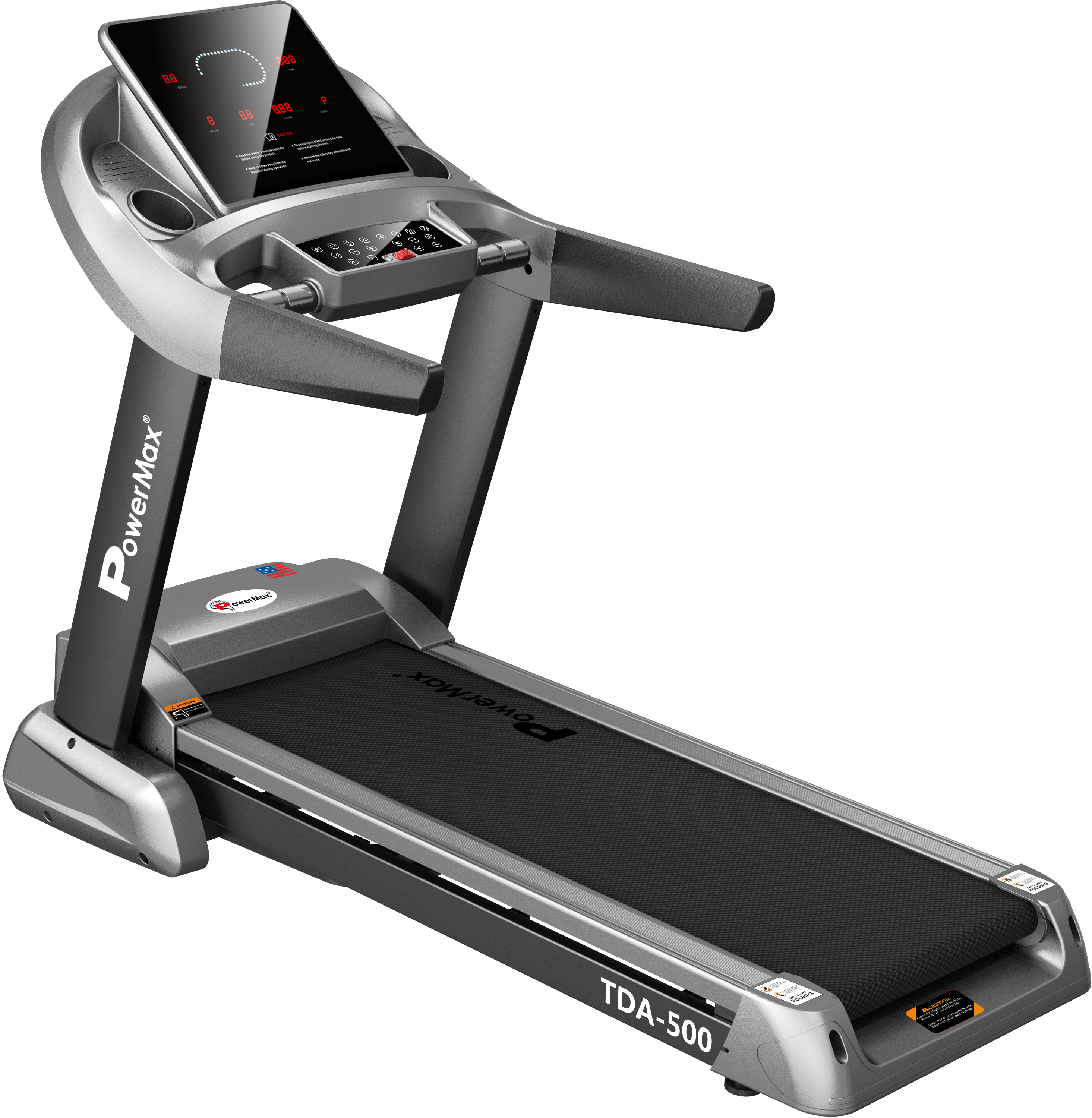 MaxTrek TDA-500 DC Motorized Treadmill with Semi-Auto Lubrication