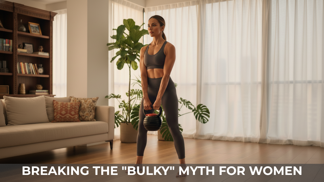 Breaking the "Bulky" Myth: The Truth About Women and Weights