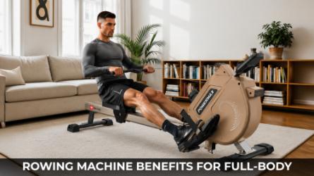 Rowing Machine Benefits for Full-Body Fitness