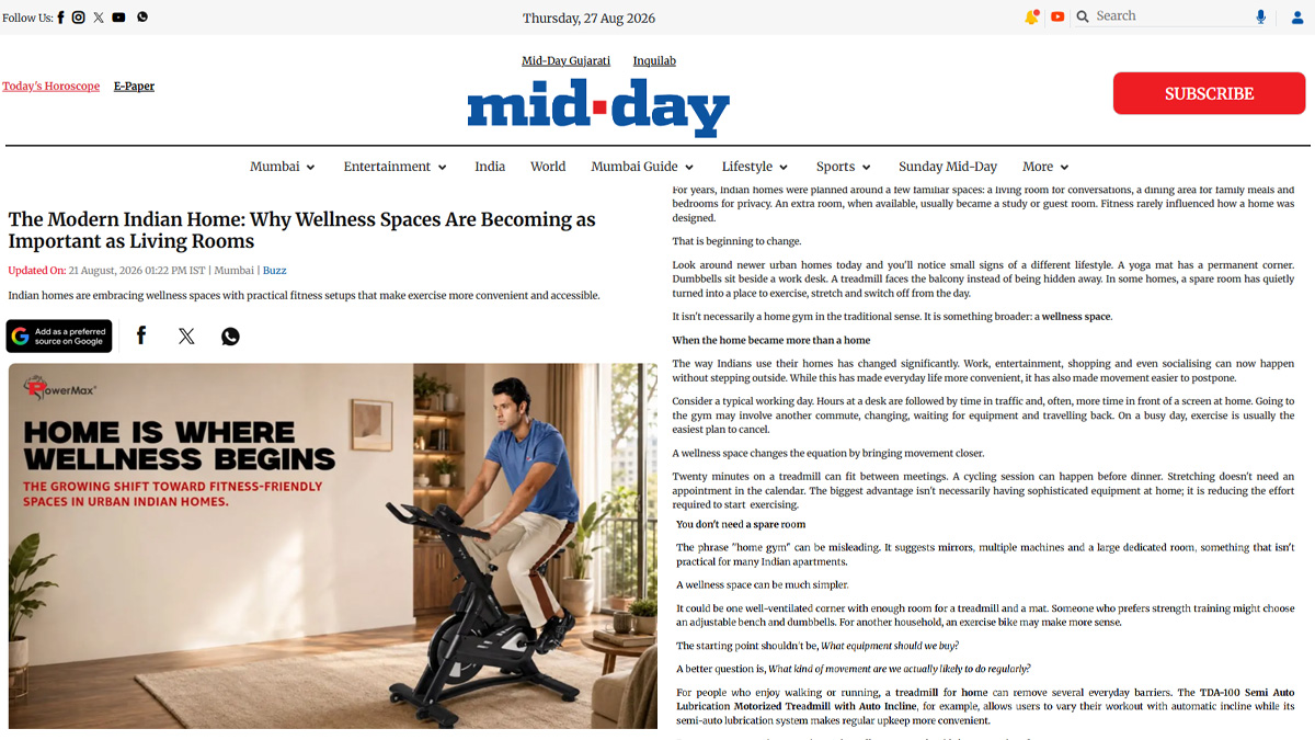 The Modern Indian Home: Why Wellness Spaces Are Becoming as Important as Living Rooms