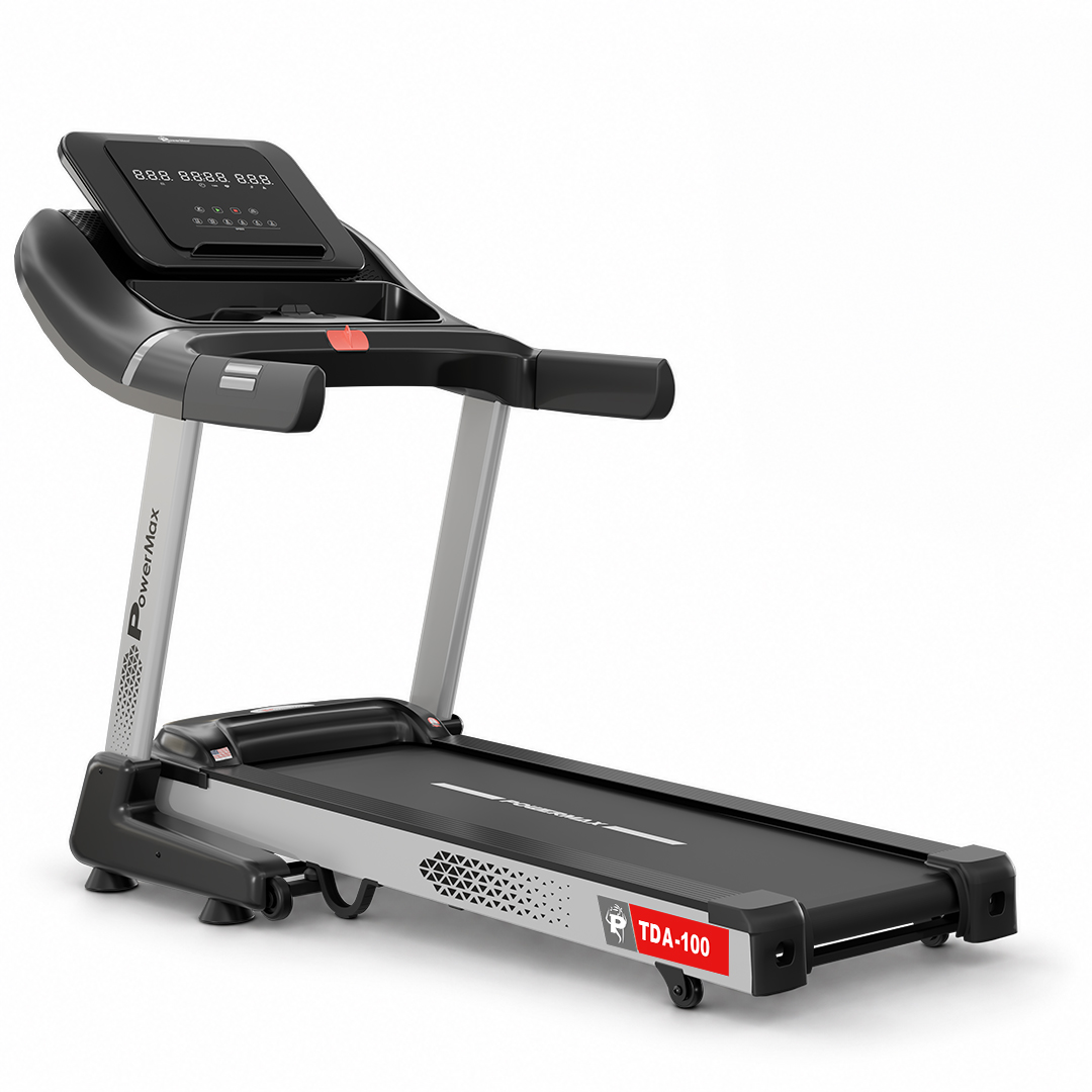 TDA-100® Semi Auto lubrication Motorized Treadmill with Auto Incline