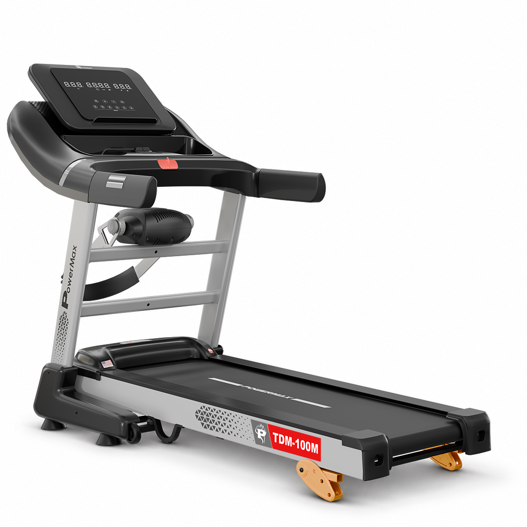 <b>TDM-100M<sup>®</sup></b>  Semi-Auto Lubrication Multifunction Treadmill