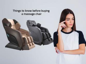Things to know before buying a massage chair
