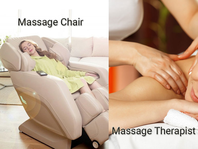 Massage Chair VS Massage Therapist : Who is the winner here ?