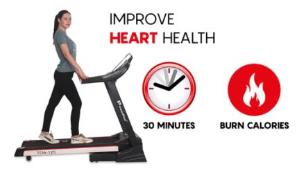 30-minutes a Day on the Treadmill - Lifestyle Change for a Better Tomorrow  