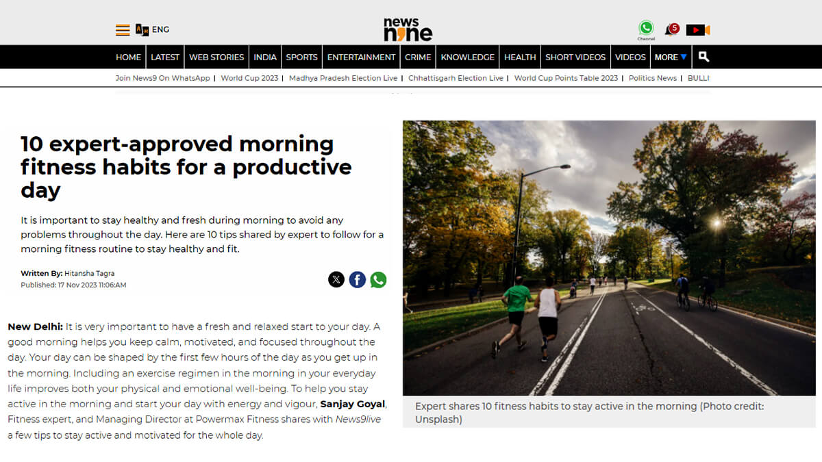 10 expert-approved morning fitness habits for a productive day