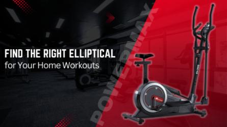 Find the Right Elliptical for Your Home Workouts