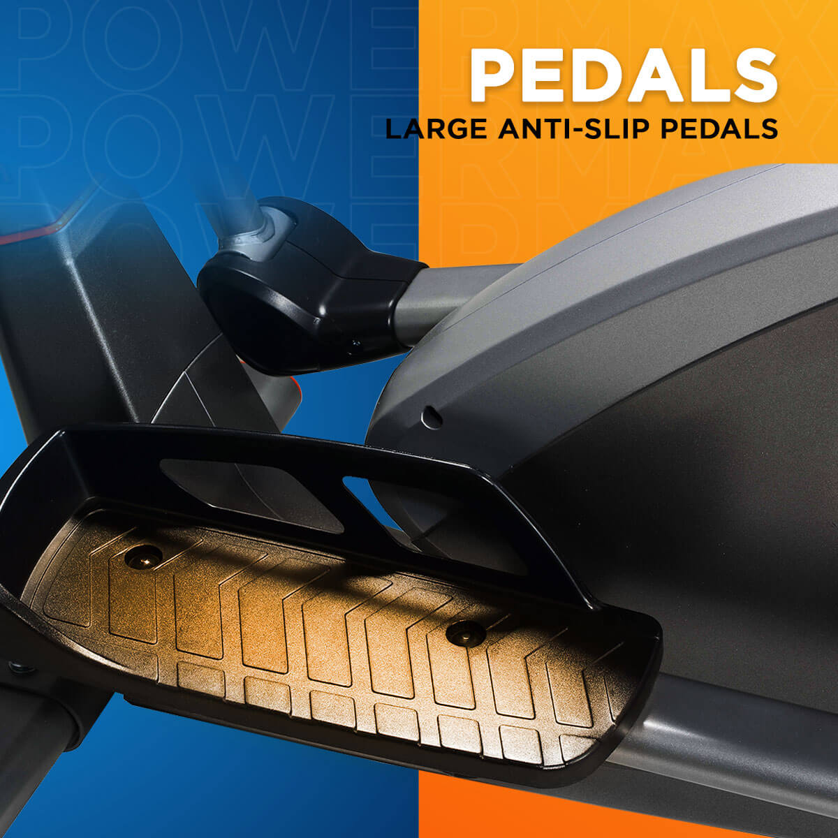 Buy Powermax Fitness EH-750 Elliptical Cross Trainer with Water Bottle Cage