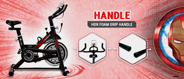 buy powermax x marvel mb-145 exercise spin bike for home use