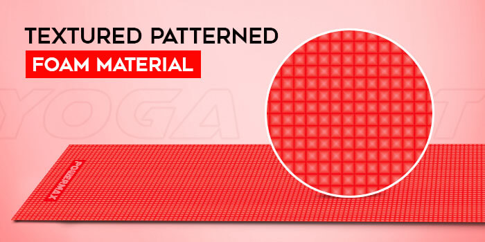 buy powermax 6mm thick premium exercise red color yoga mat