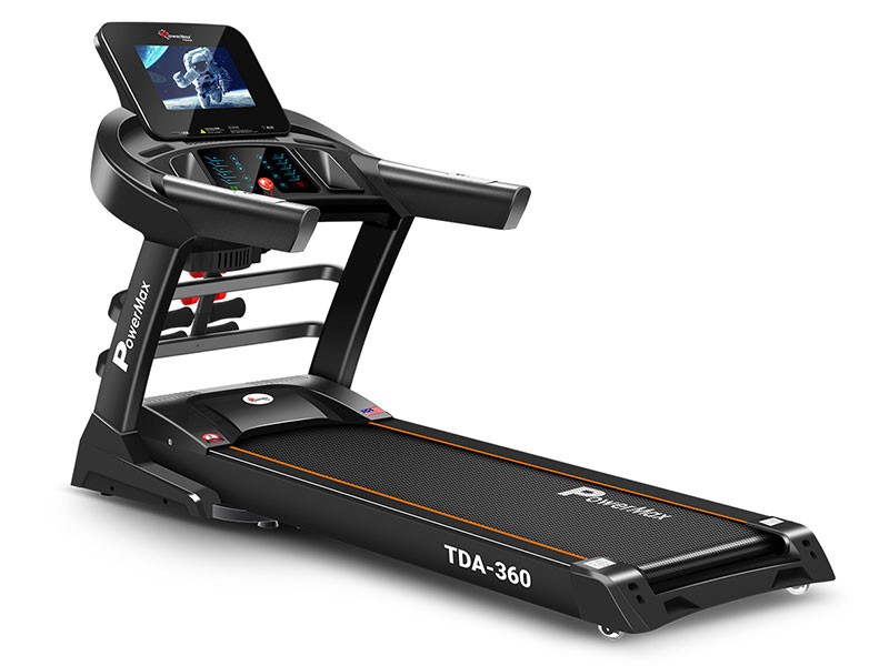 PowerMax MaxTrek TDA-360 Motorized Treadmill with - best fitness equipment