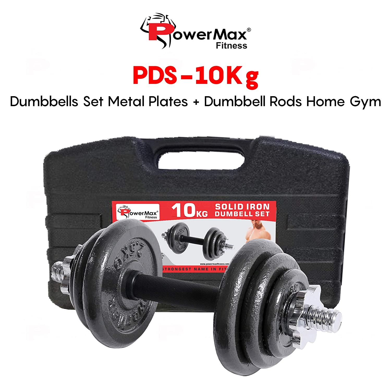 PDS-10KG DUMBBELL SET x 2 (COMBINED) SET