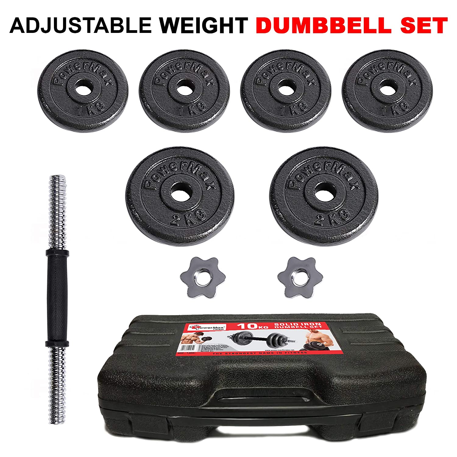 PDS-10KG DUMBBELL SET x 2 (COMBINED) SET