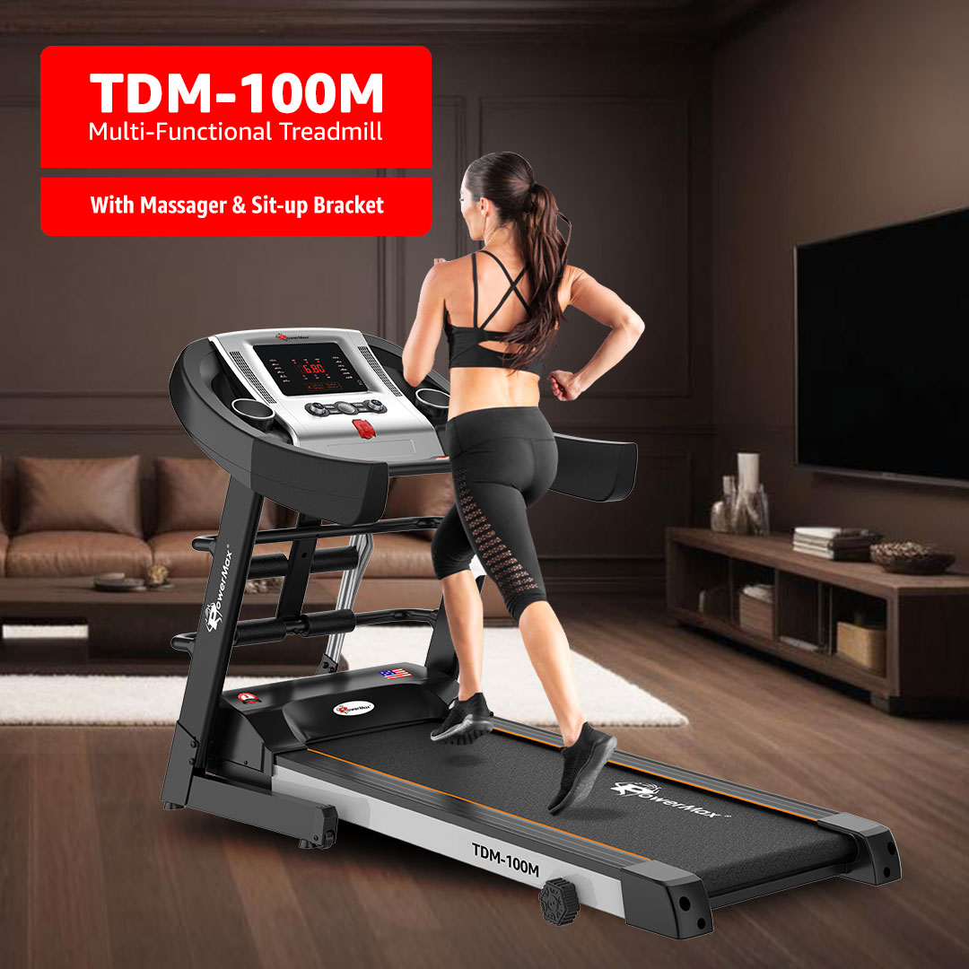 TDM-100M® Semi-Auto Lubrication Multifunction Treadmill