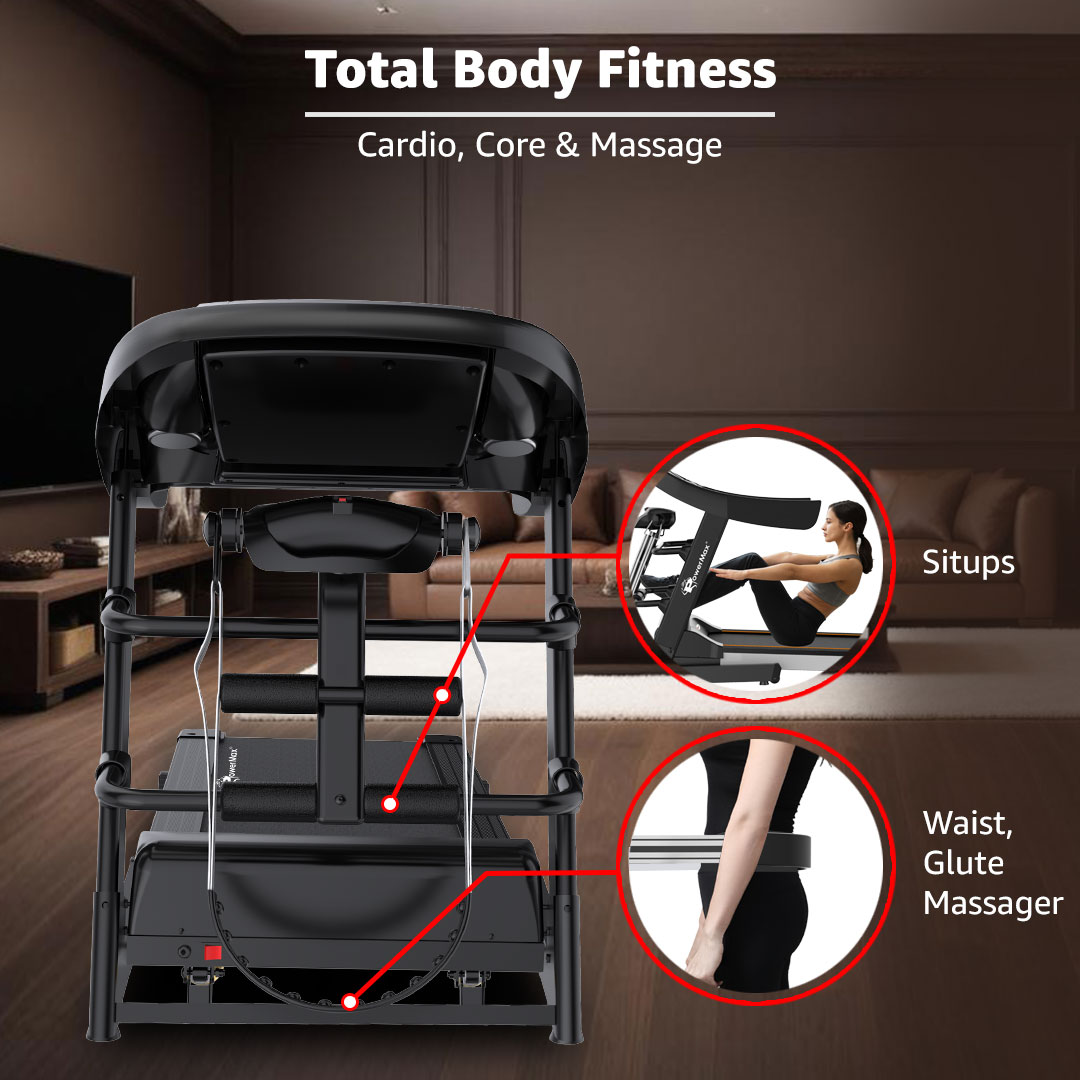 TDM-100M® Semi-Auto Lubrication Multifunction Treadmill