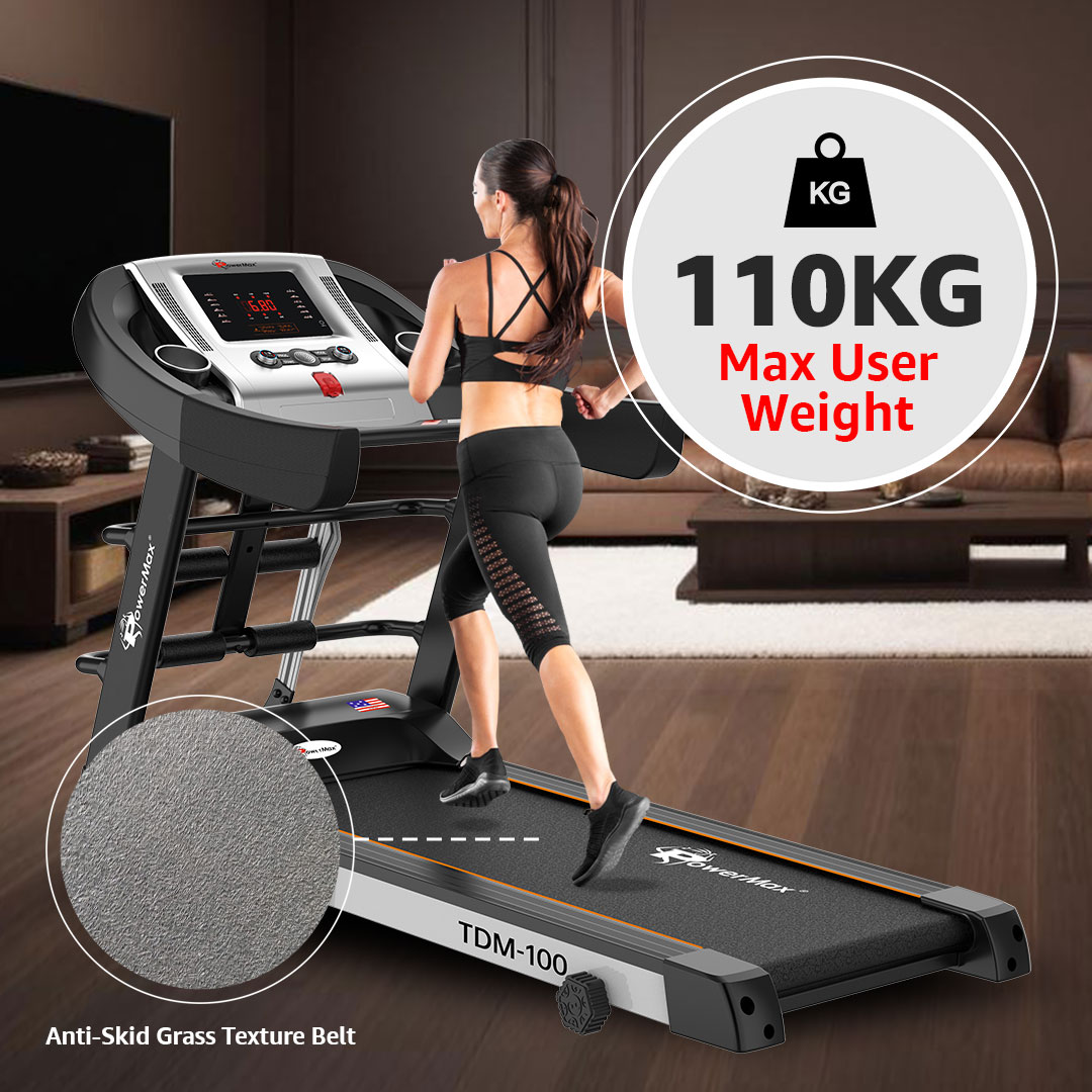 TDM-100M® Semi-Auto Lubrication Multifunction Treadmill