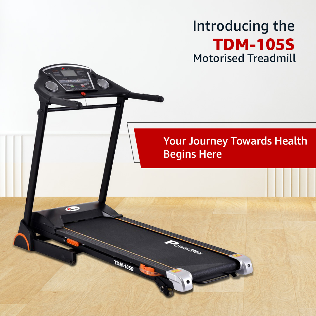 TDM-105S Semi-Auto Lubricating Treadmill