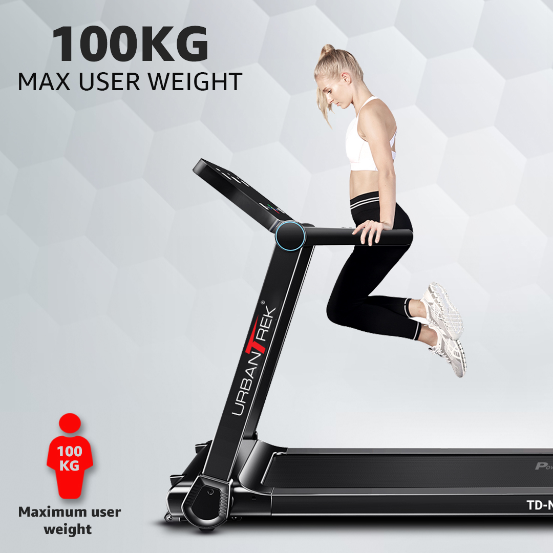 UrbanTrek™ TD-N1 Motorised Treadmill with App for Android & iOS And Bluetooth speakers