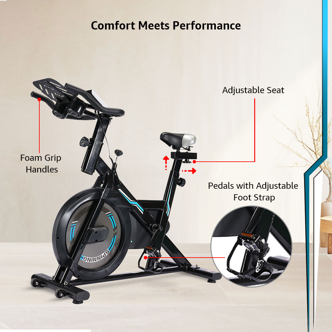 Home Use Spin Bike /Group Bike with iPad & Bottle holder