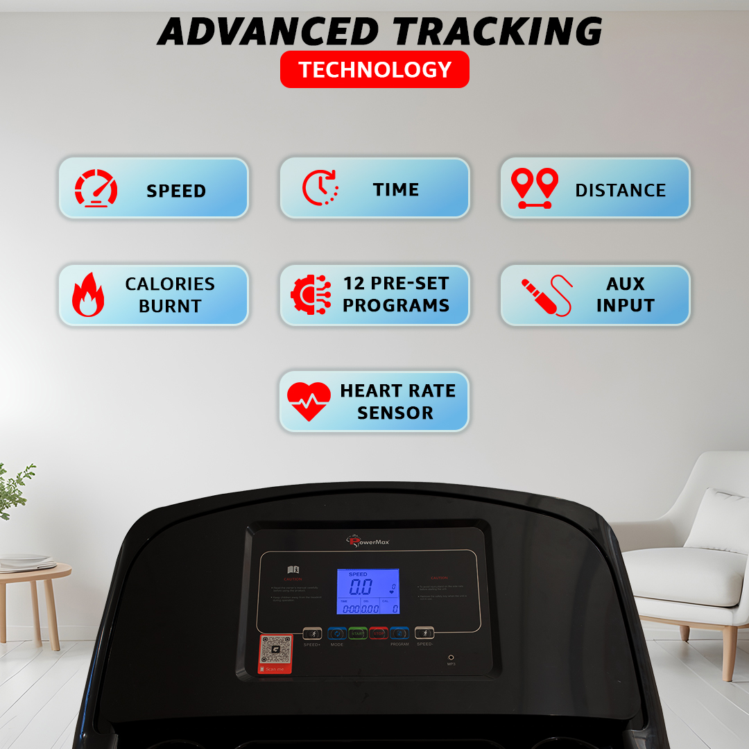 UrbanTrek TD-M1 Motorized Treadmill with Android & iOS Application