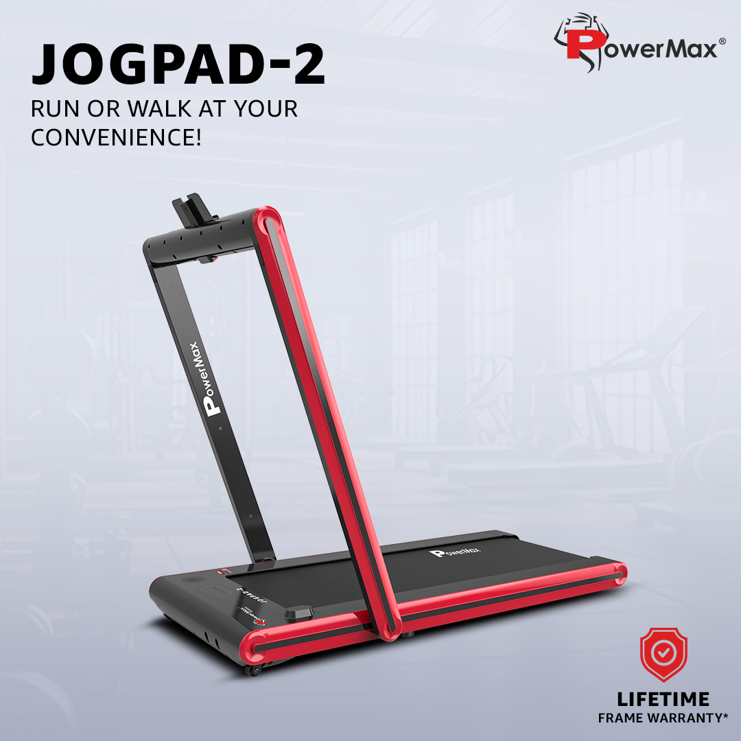 JogPad-2 Dual Display Treadmill with Bluetooth Speaker