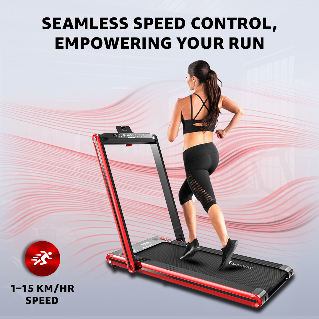 JogPad-2 Dual Display Treadmill with Bluetooth Speaker