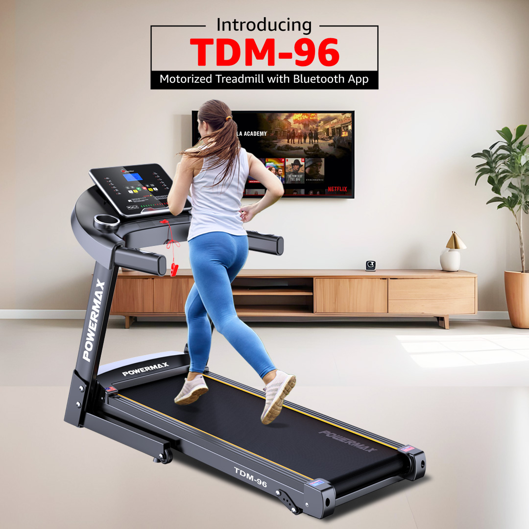 New Launch 2023 TDM-96 Motorized Treadmill with Bluetooth App