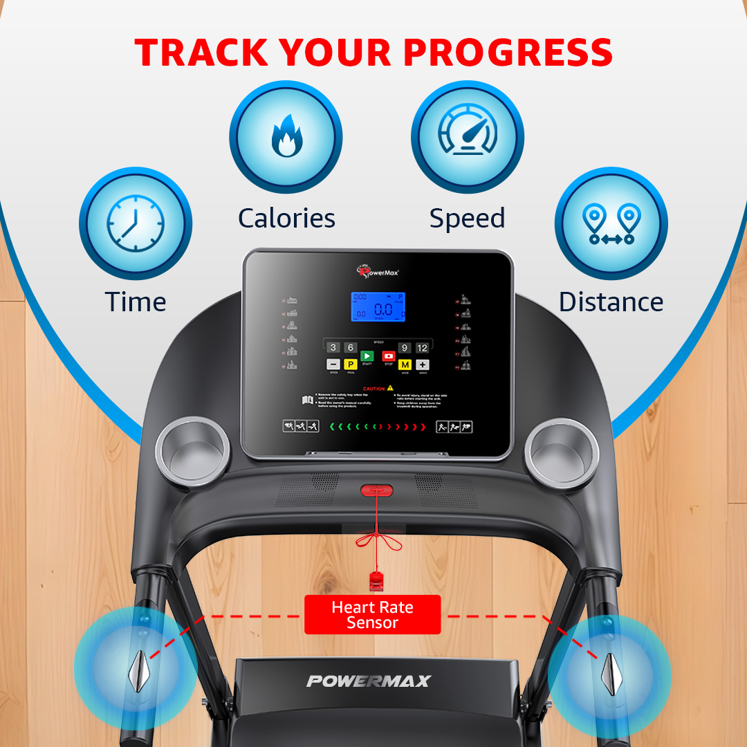 New Launch 2023 TDM-96 Motorized Treadmill with Bluetooth App