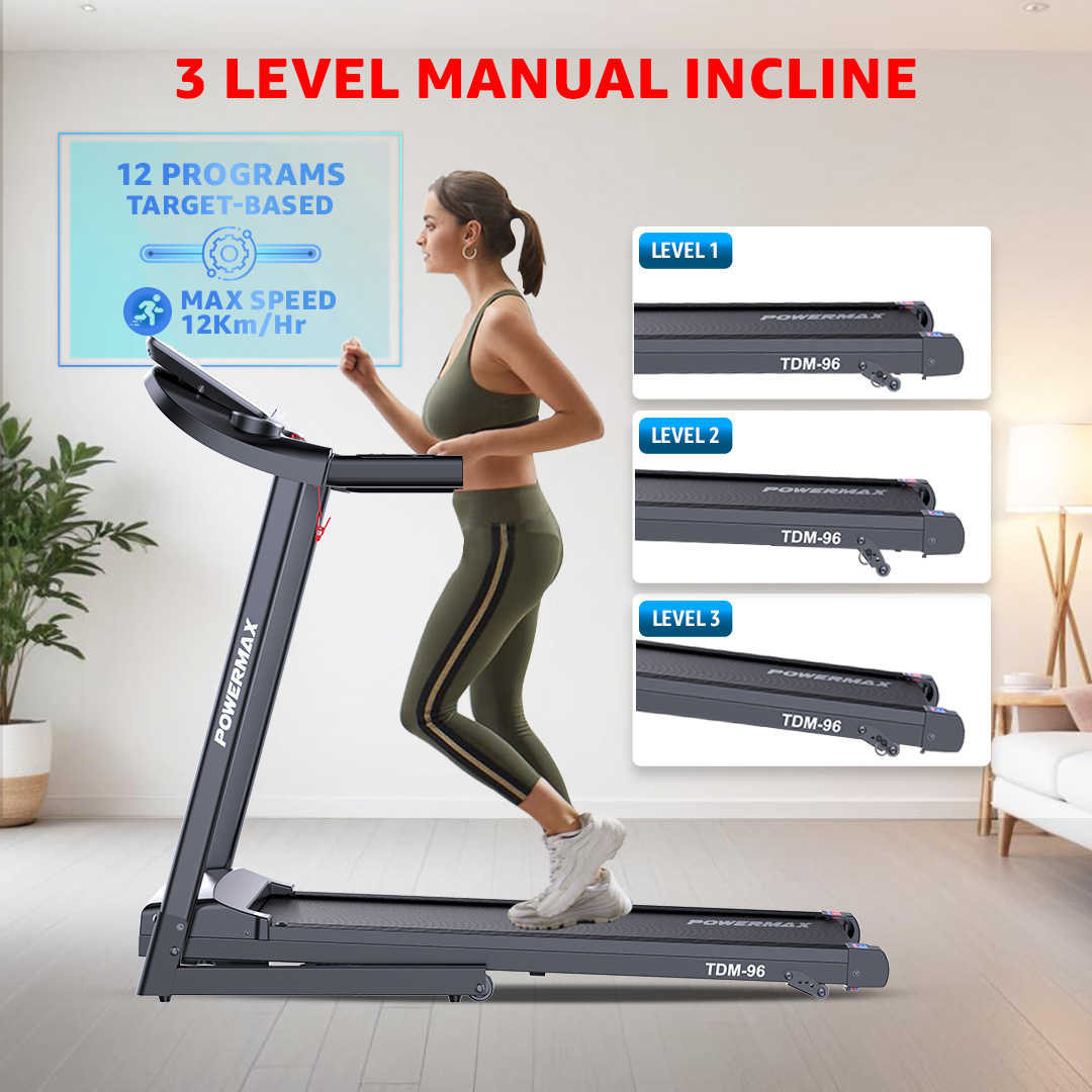 New Launch 2023 TDM-96 Motorized Treadmill with Bluetooth App