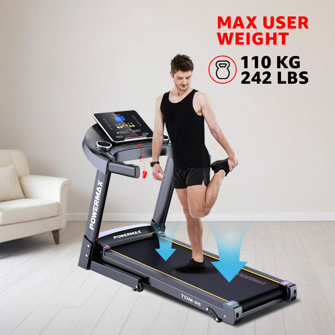 New Launch 2023 TDM-96 Motorized Treadmill with Bluetooth App