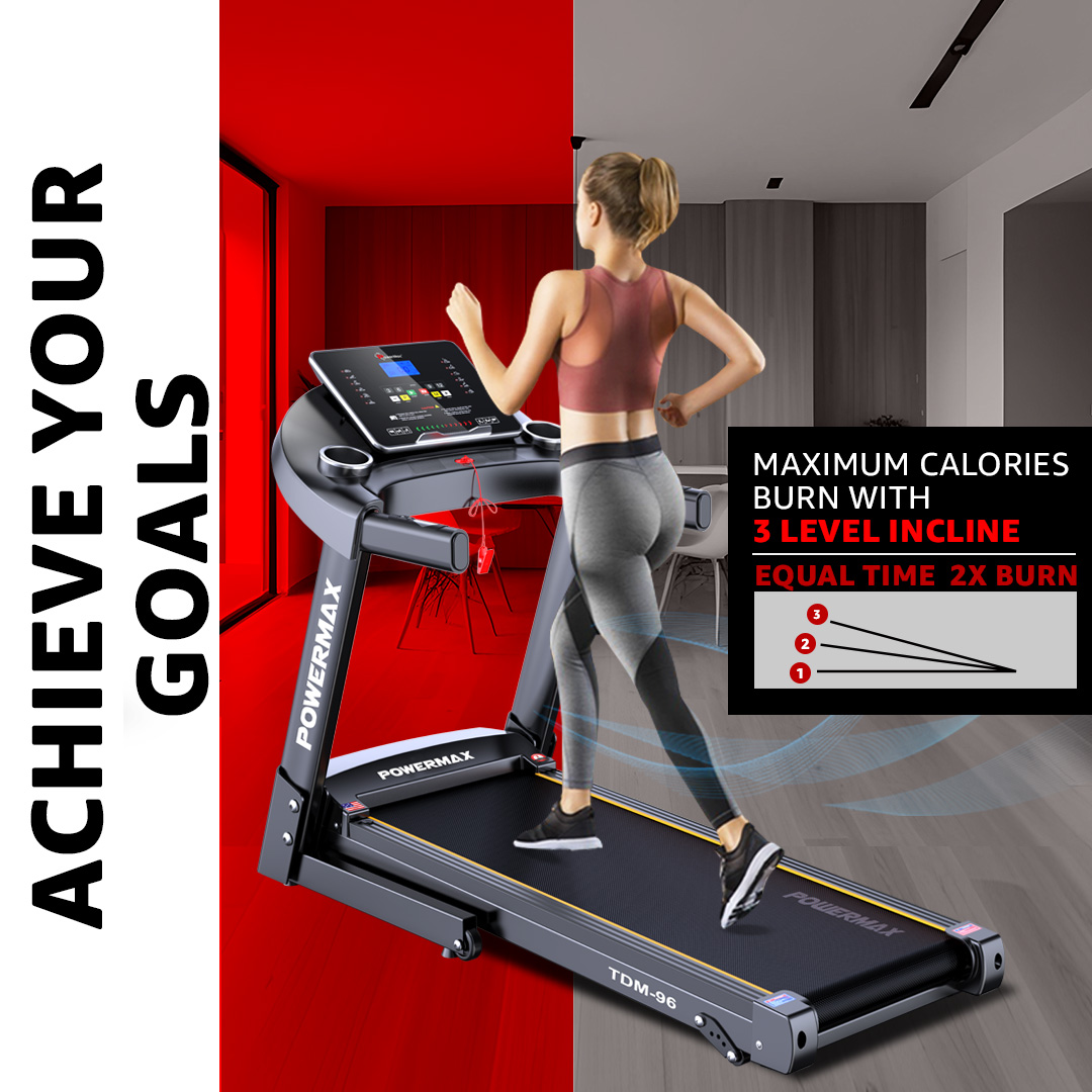 New Launch 2023 TDM-96 Motorized Treadmill with Bluetooth App