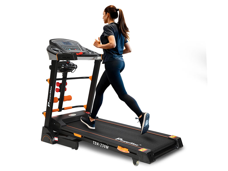 <b>TDA-230M<sup>®</sup></b> Multifunction Motorized Treadmill with Semi-Auto Lubrication