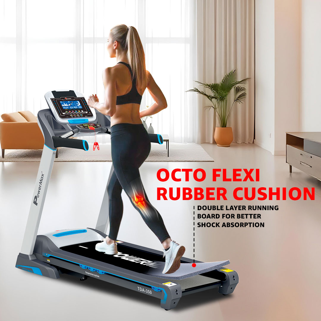 TDA-350® Motorised Treadmill with 400m Track UI