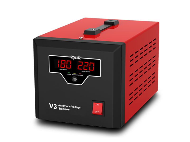 Vosta V3 Stabilizer -  Input: 140~260 VAC & Output: 220 VAC (±8%)