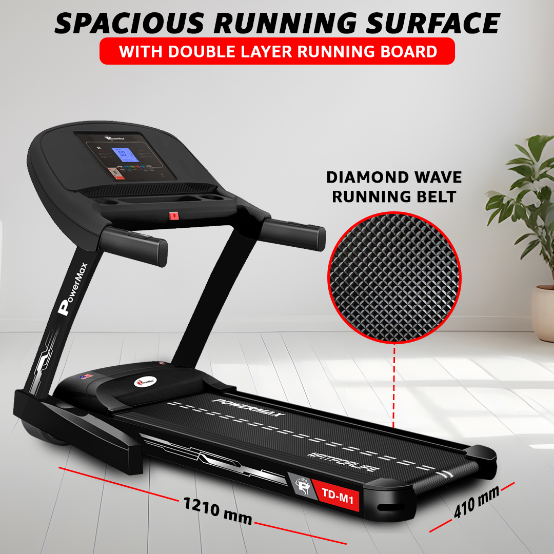 UrbanTrek TD-M1 Motorized Treadmill with Android & iOS Application