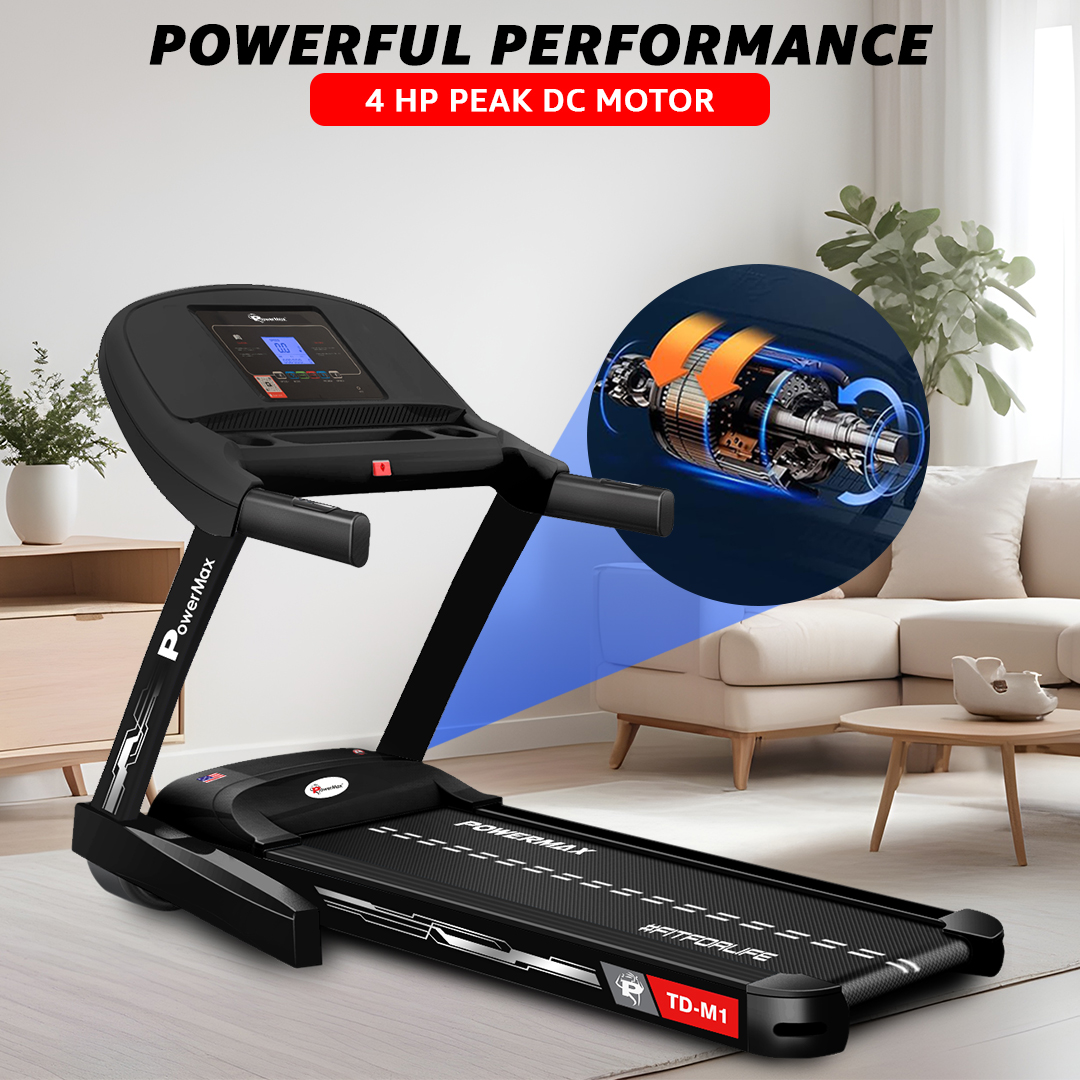 UrbanTrek TD-M1 Motorized Treadmill with Android & iOS Application