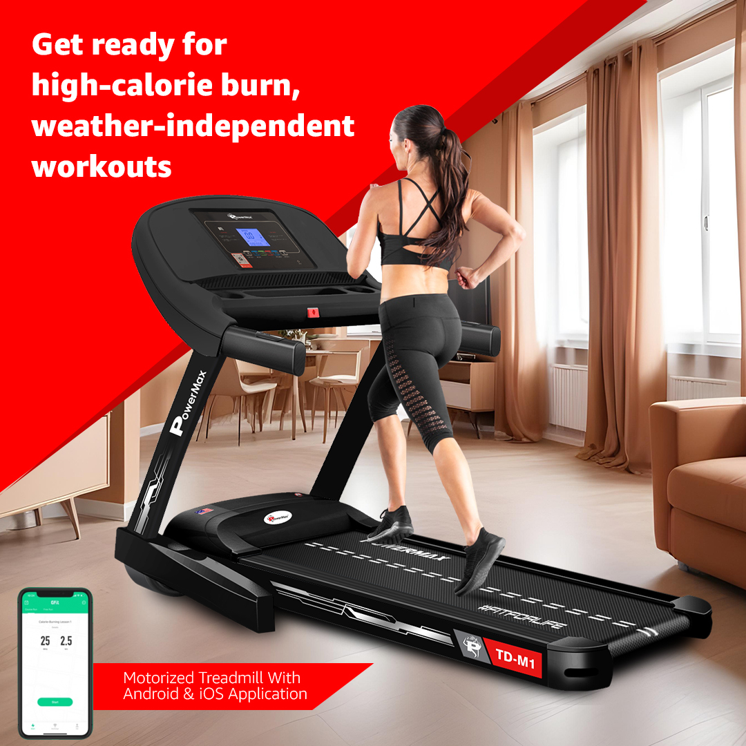 UrbanTrek TD-M1 Motorized Treadmill with Android & iOS Application