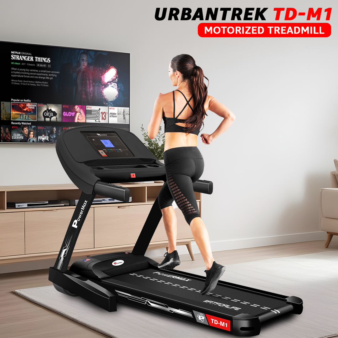 UrbanTrek TD-M1 Motorized Treadmill with Android & iOS Application