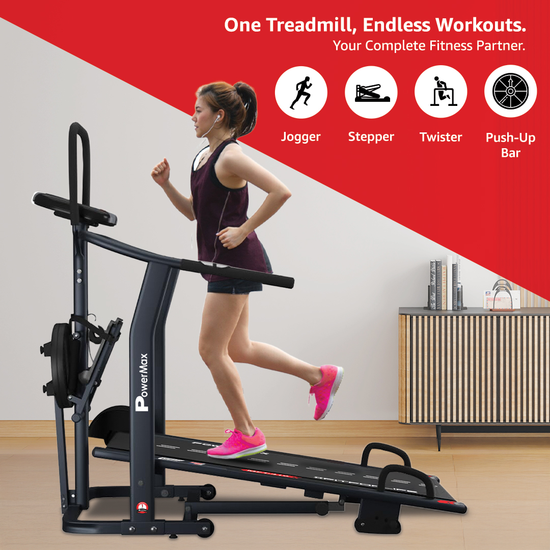 MFT-410® 4 in 1 Multi-function Manual Treadmill