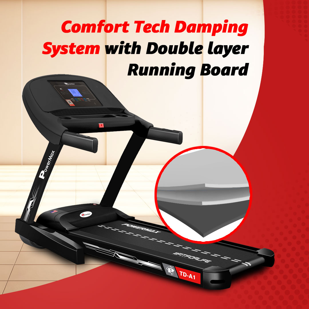 TD-A1 Motorized Treadmill with Android & iOS Application