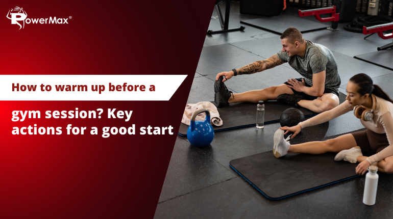 How to warm up before a gym session? Key actions for a good start